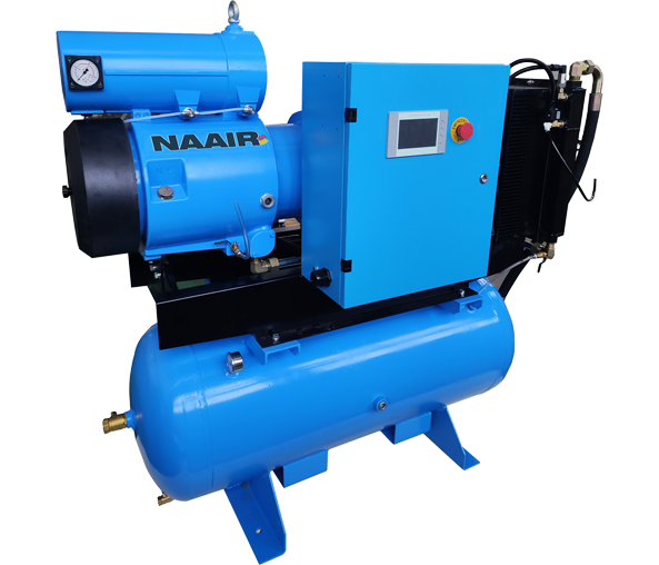 ASM Series - Portable Tank Mounted Vane Air Compressor